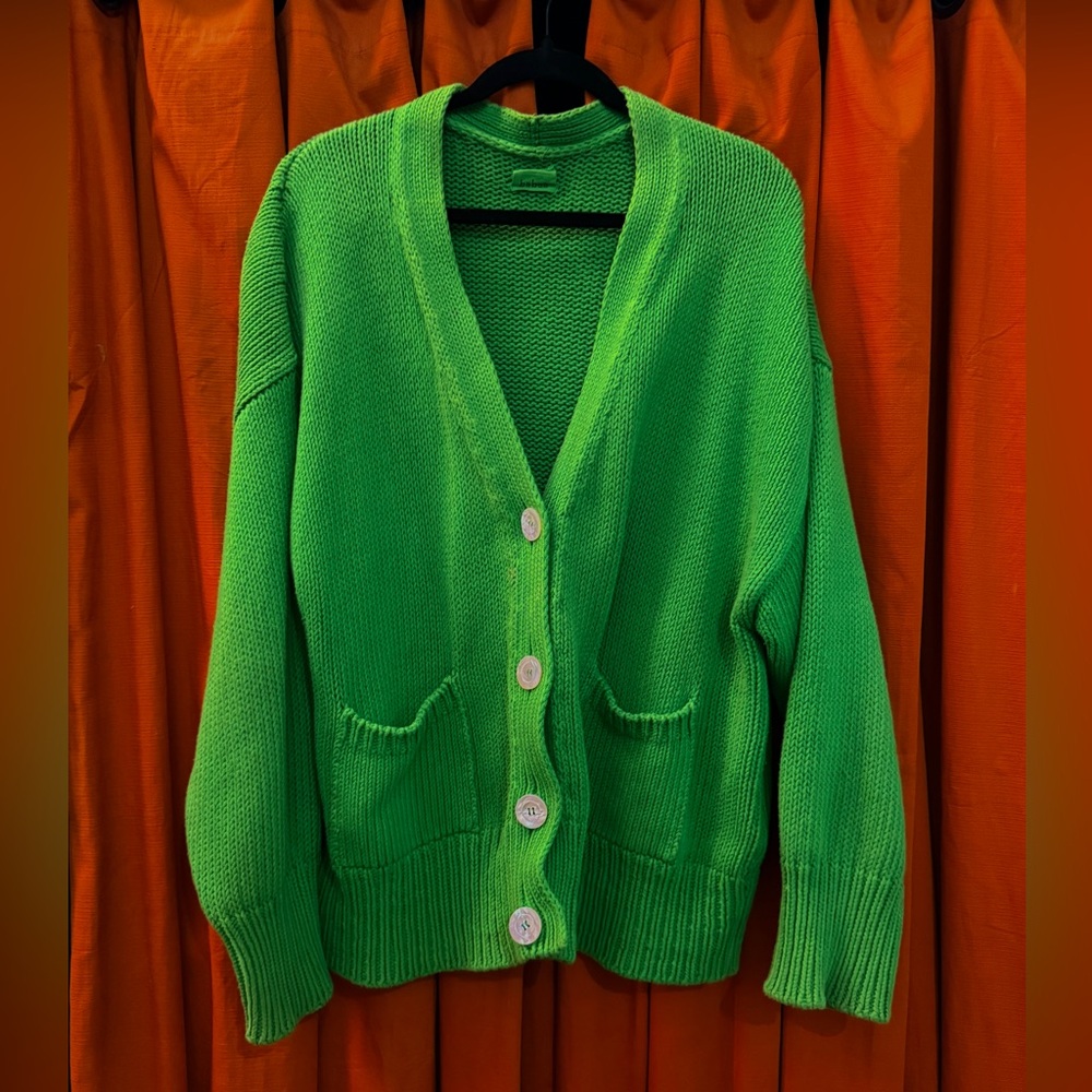 Babaa - cardigan no16 wild fern - Picture 3 of 4